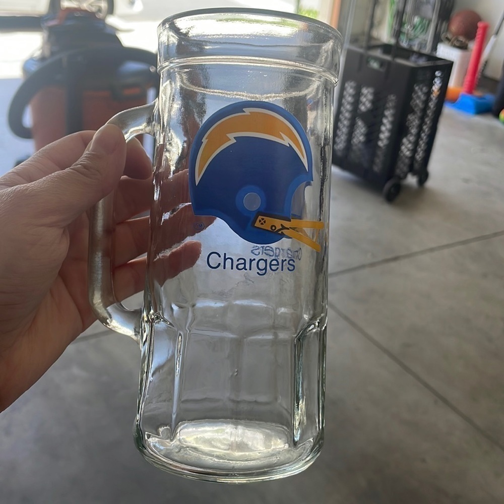 Set of two charger glass mugs​​​​​​​​